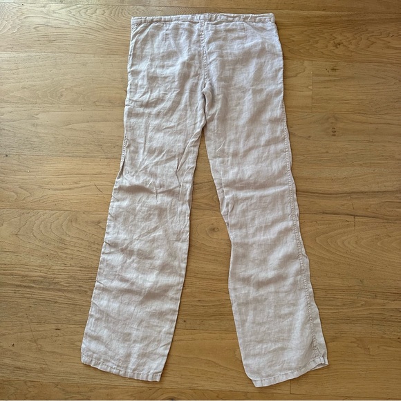 VICTORIA’S SECRET The Beach Pant in Linen - Light Tan - Picture 4 of 5